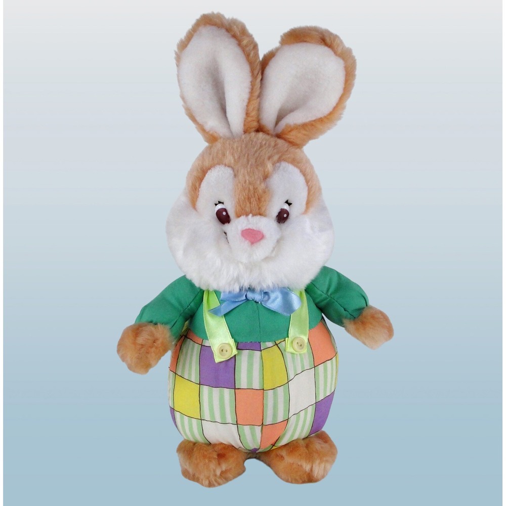 Vintage Bloomer Bunny 1994 American Greetings Easter Rabbit Plush Stuffed 11"
